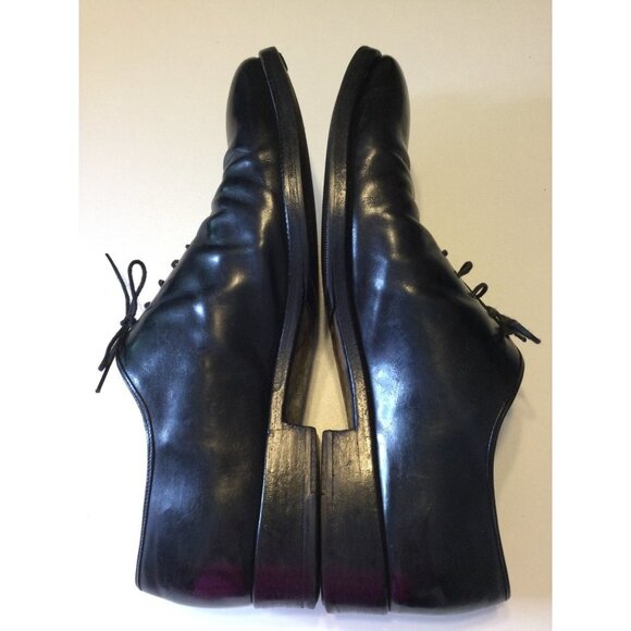 Valentino Salvatore Ferragamo Men\'s Leather Oxfords Dress Shoes Black Size 13 main image 7